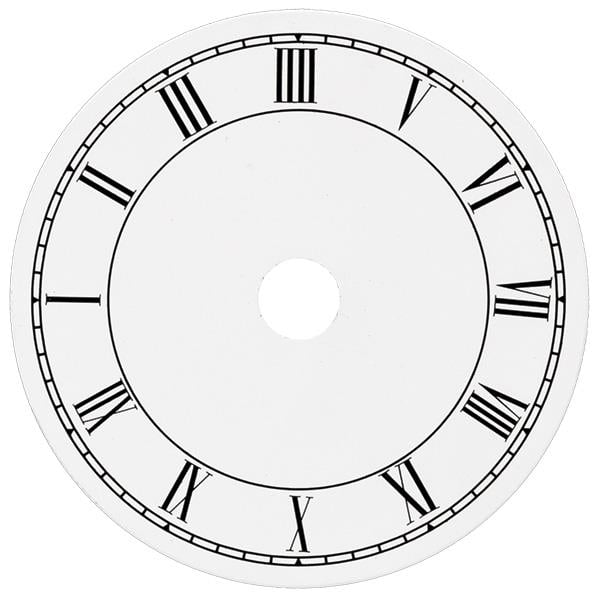 Roman Ø76mm (3") Flat, White, Ø70mm (2¾")
