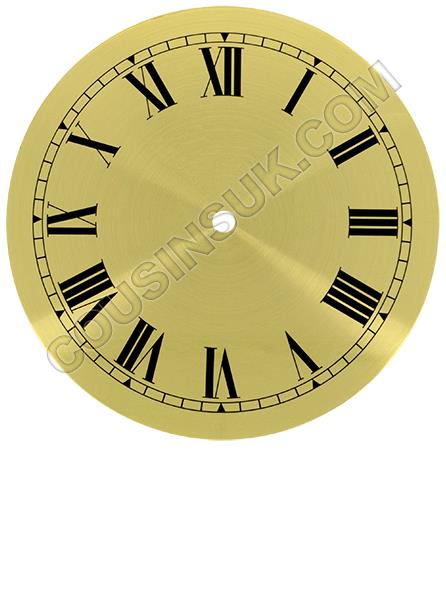 Roman Ø203mm (8") Flat, Brass, Ø184mm (7¼")
