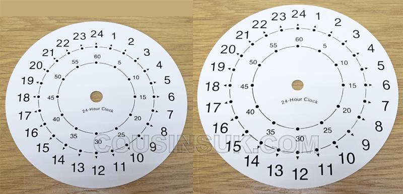24 Hour Dials