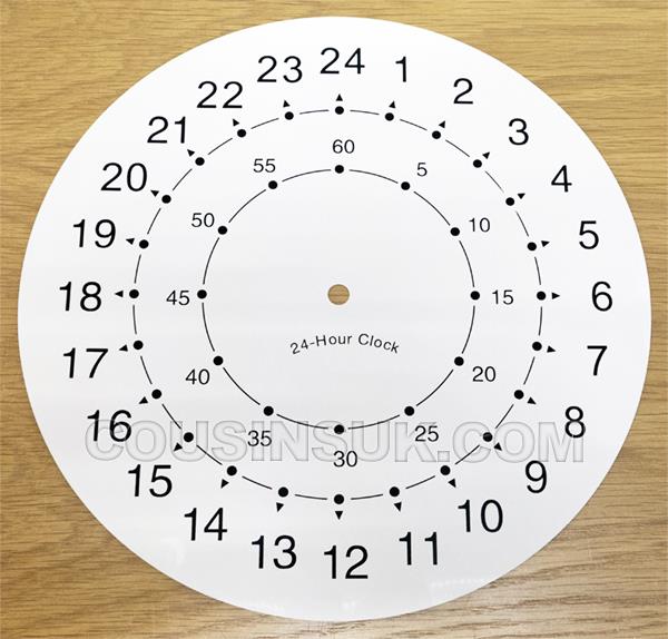 Ø305mm (12") x  Ø270mm (10½")  Dial