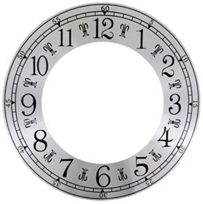 Arabic Ø305mm (12") Flat, Silver, Ø280mm (11")