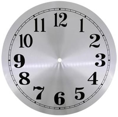 Arabic Ø305mm (12"), Silver, Ø275mm (10¾")