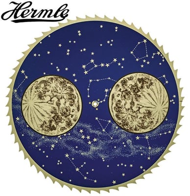 Hermle, Ø170mm, Flat Moons