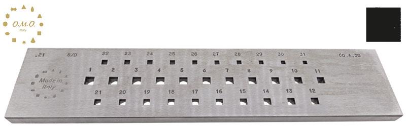 Square, 3.00 to 6.00mm (31 Holes)