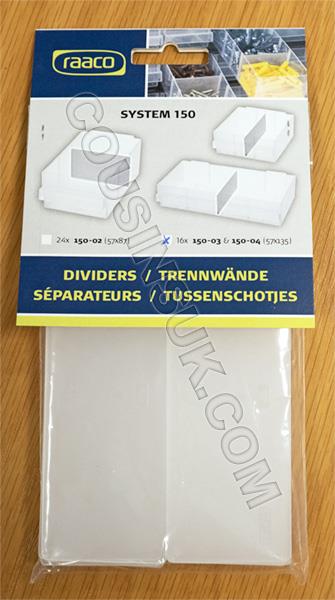 Dividers for Large/ Extra Large Drawers