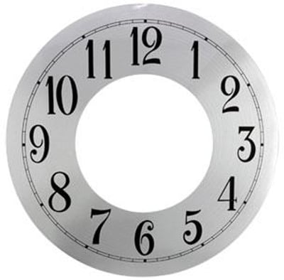 Arabic Ø203mm (8") Flat, Silver, Ø196mm (7¾")