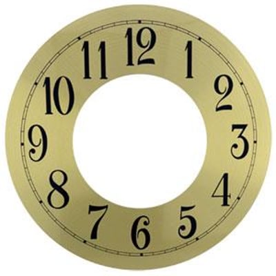 Arabic Ø203mm (8") Flat, Gold, Ø196mm (7¾")