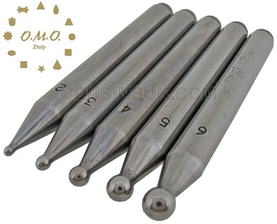 Dapping Punches, Steel, (Individuals) O.M.O Italy