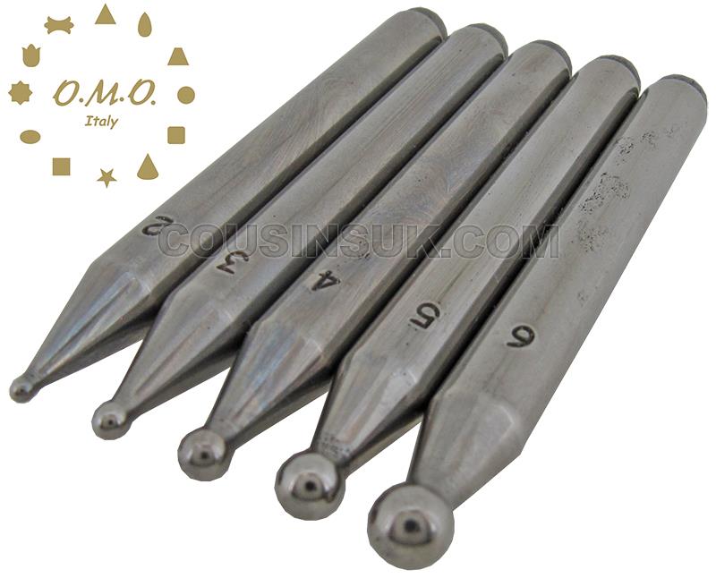 Dapping Punches, Steel, (Individuals) O.M.O Italy