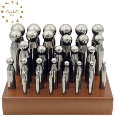 Dapping Punches, Steel, (Sets) O.M.O Italy