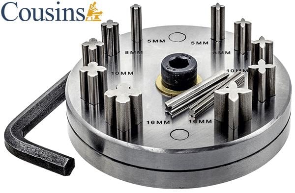 Flower Disc Cutter, 4 Petal, 2 in 1