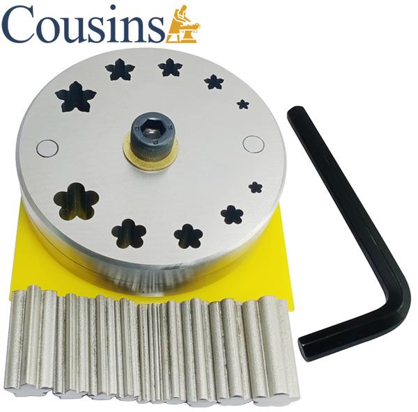 Flower Disc Cutter, 5 Petal, 2 in 1