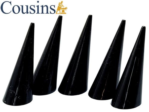 Ring Display Cones, Black