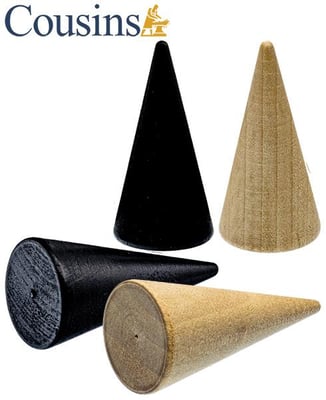 Ring Display Cones (Wooden)