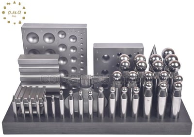 Dapping & Swage Set, 37 Piece  O.M.O Italy
