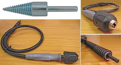 Flexible Drill Shaft & Attachments