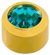 December (Blue Zircon) Studs