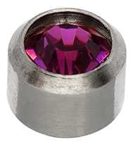 February (Amethyst) Studs