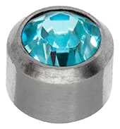 March (Aquamarine) Studs