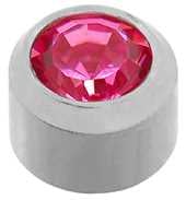 October (Rose Zircon) Studs