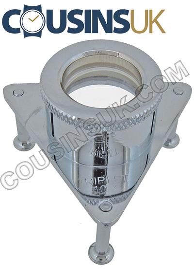 Triplet Loupe on Tripod Stand