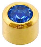 September (Sapphire), Ø3mm