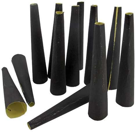 0 Grit emery shells