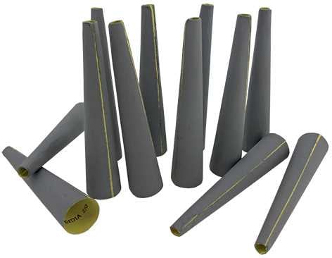 2/0 Grit emery shells