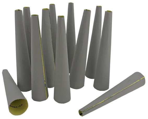 3/0 Grit emery shells