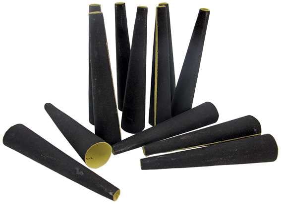 1 Grit emery shells