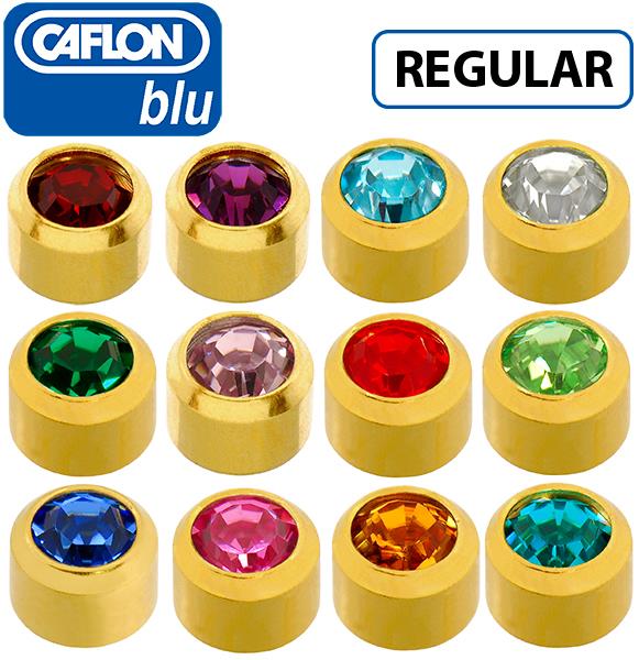 Birthstone Bezel Set, Regular 24ct (GP)