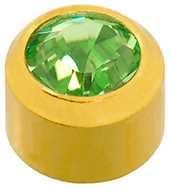 August (Peridot) Studs