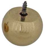 Ø25mm Brass Ball Foot