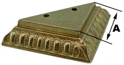 Corner Foot, Ornate