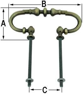 35mm Fitting Handle, Antique Finish
