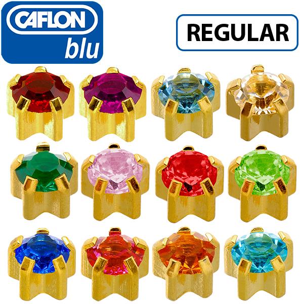 Birthstone Claw Set, Regular 24ct (GP)