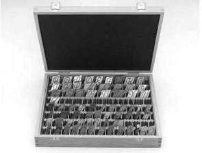 Stencil / Letter Wooden Storage Box - Elma