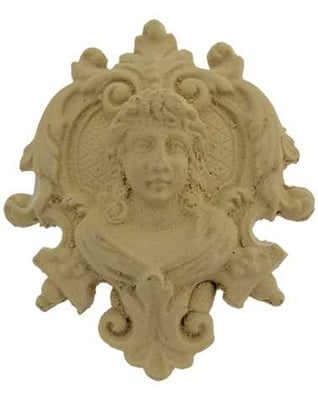 Cameo Head on Plaque