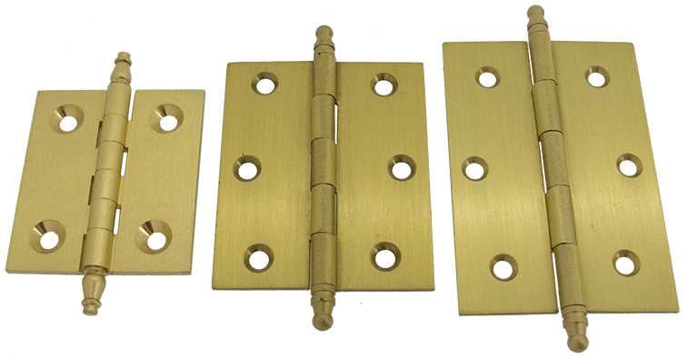 Hinges with Finial