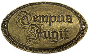 Plaque, Tempus Fugit (Ornate)