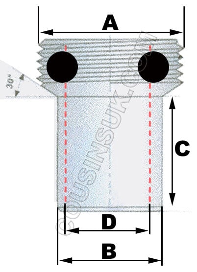 External Thread Tubes