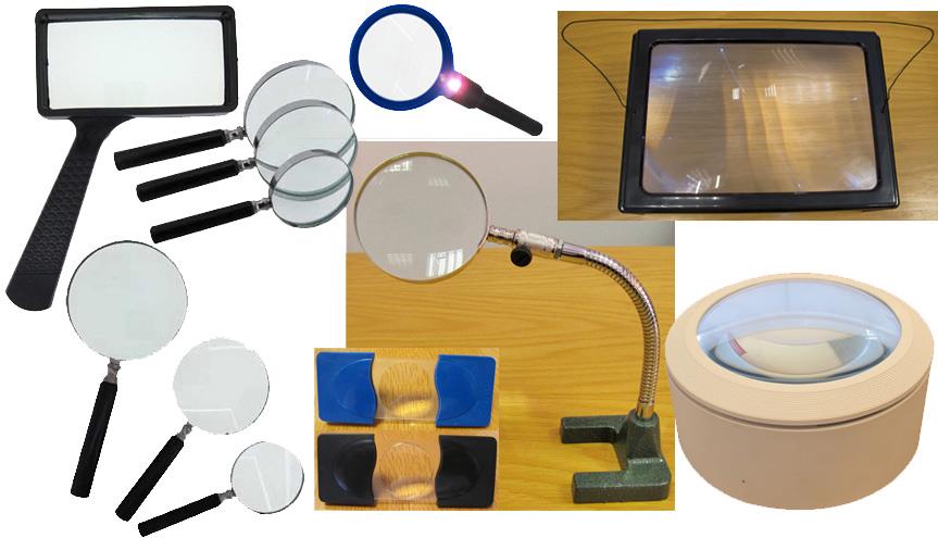 Magnifiers - Hand Held & Bench