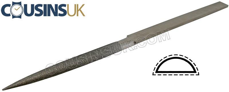Half Round (Diamond) 10.5 x 4.4mm
