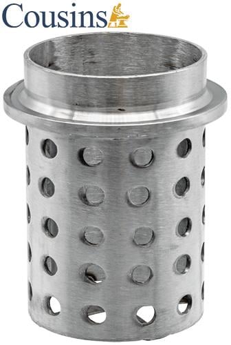 Ø100 x 180mm Perforated Casting Flask