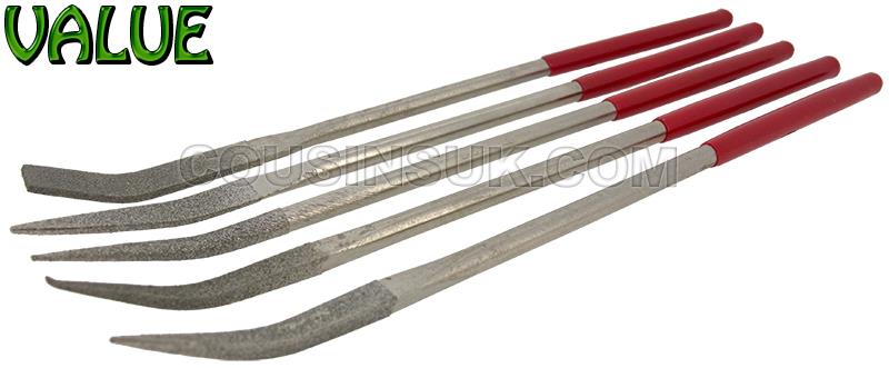 Riffler File Sets, Diamond Impregnated