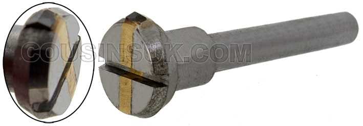 130° Diamond Fly Wheel (4mm Shank)