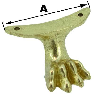 33 x 15mm Griffin Claw Foot, Spain