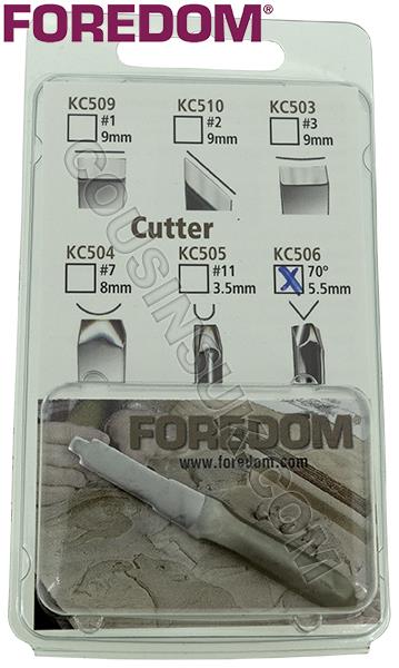 Chisel (V Shape, 5.5mm), Foredom A-KC506