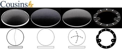 Glasses, Round (& Case Back)