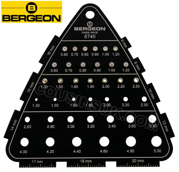 Watch Crown Gauge, Bergeon 6740